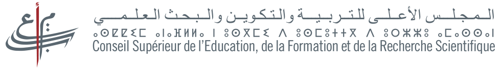Conseil Supérieur de l'Education de la Formation et de la Recherche Scientifique
